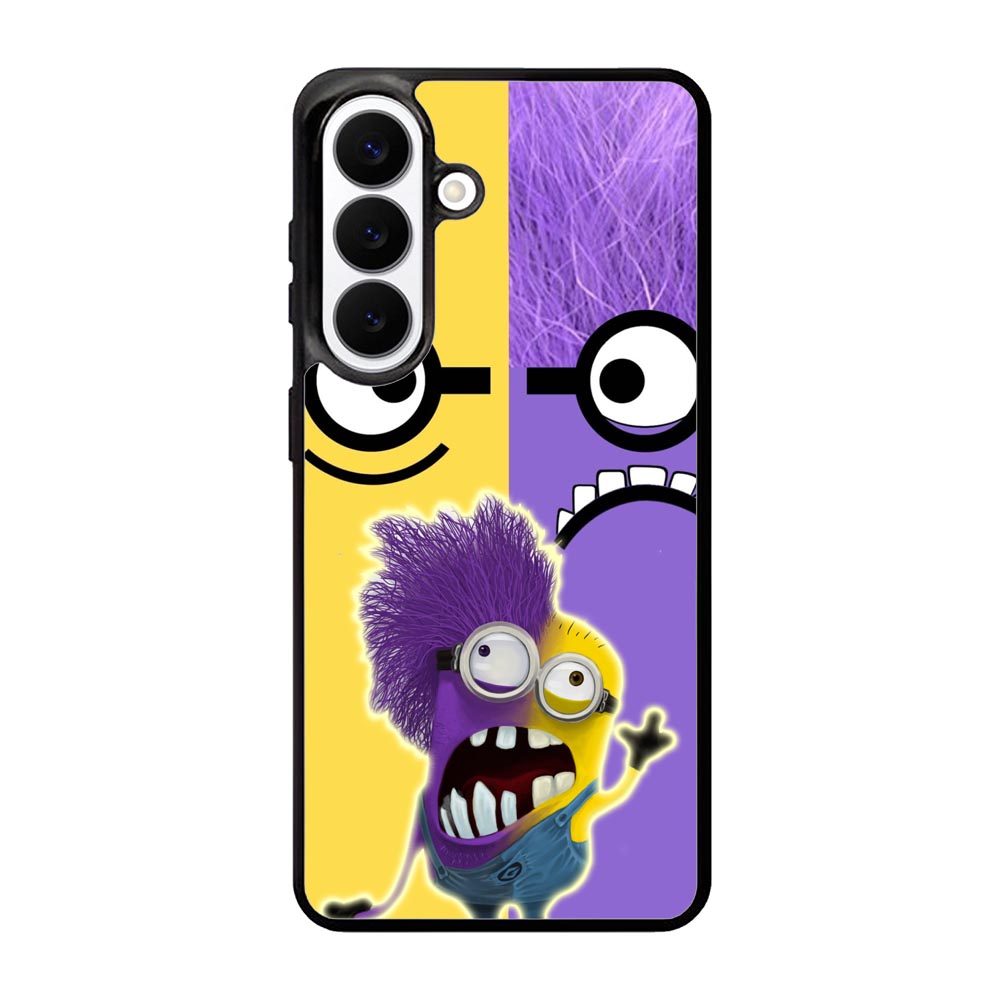 Minions Face Yellow And Purple Z2879 Samsung Galaxy S26 Plus Case