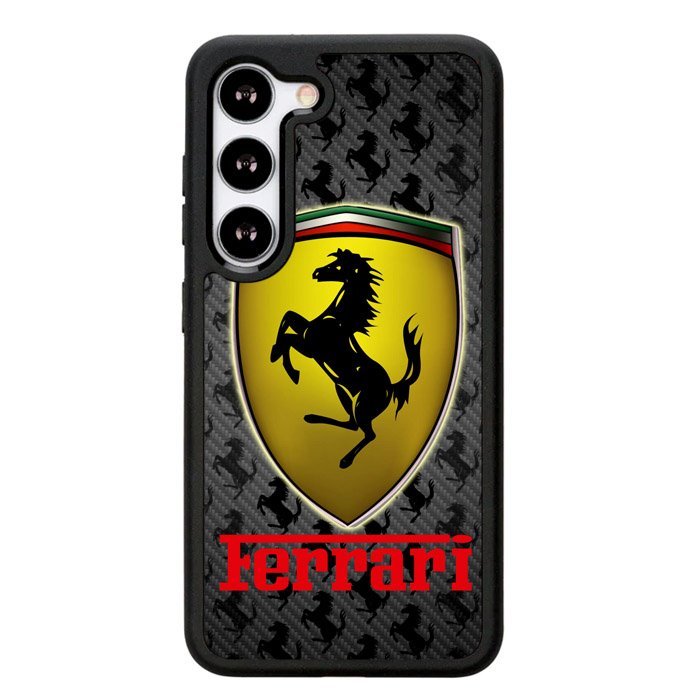 Ferrari Logo Z3061 Samsung Galaxy S24 Plus 5G , Samsung Galaxy S24+ 5G Case