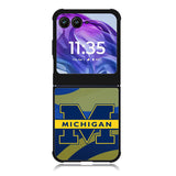 Michigan logo Motorola Moto Razr 2024 , Moto Razr 50 Case FE1322