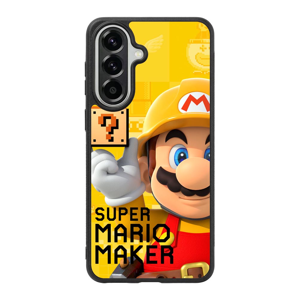 super mario maker yellow Z3516 Samsung Galaxy A37 Case