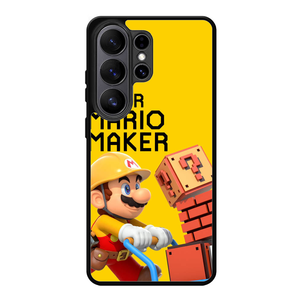 super mario yellow maker Z3525 Samsung Galaxy S26 Ultra Case