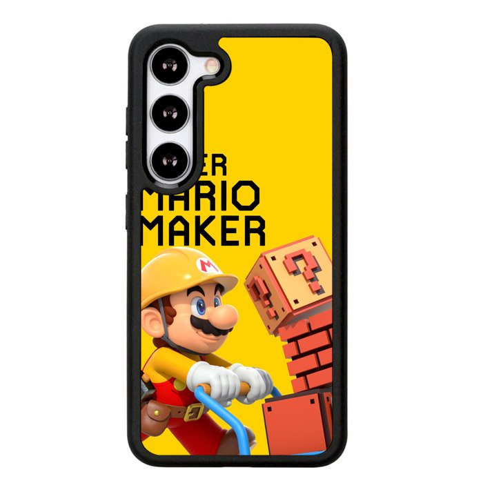 super mario yellow maker Z3525 Samsung Galaxy S24 Plus 5G , Samsung Galaxy S24+ 5G Case