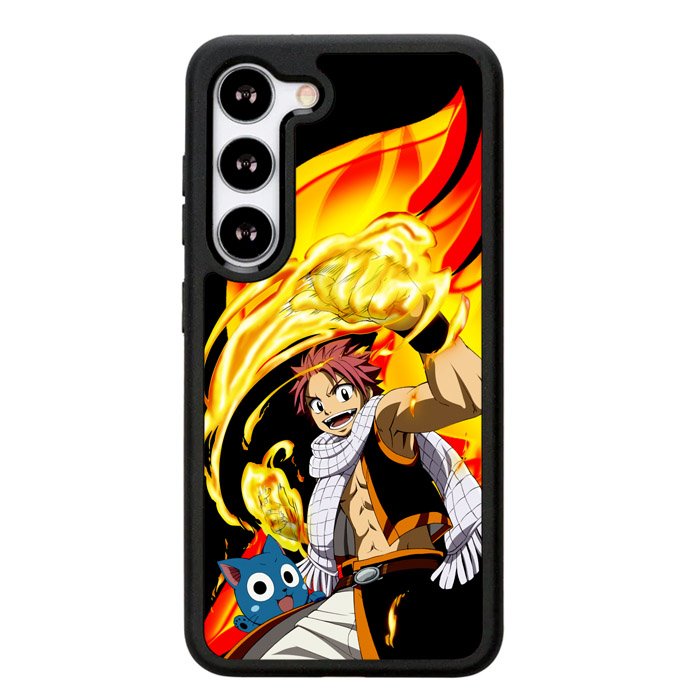 fairy tail natsu happy Z3555 Samsung Galaxy S25 5G Case