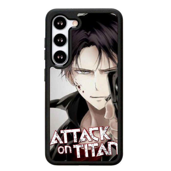 attack on titan levi Z3645 Samsung Galaxy S25 Plus 5G , Samsung Galaxy S25+ 5G Case