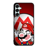 Sticker hit glass Mario Z3690 Samsung Galaxy A25 5G Case