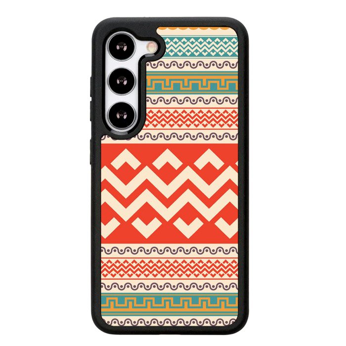 Aztec Pattern Z3812 Samsung Galaxy S25 5G Case