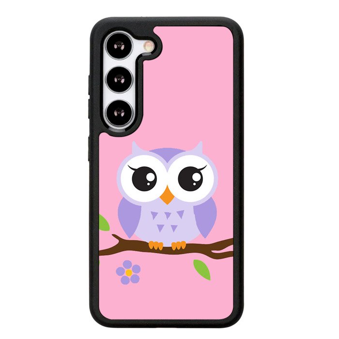 Owl Cute Z3814 Samsung Galaxy S25 5G Case