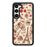 paris vintage Z3833 Samsung Galaxy S25 5G Case