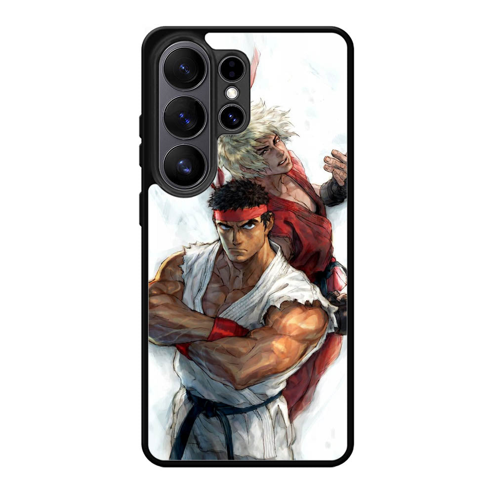 Street Fighter Ryu VS Ken Z4373 Samsung Galaxy S26 Ultra Case
