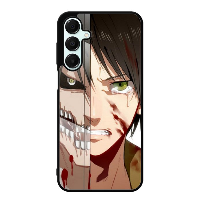 attack on titan eren Z4439 Samsung Galaxy A55 5G Case