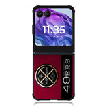 49ers logo Motorola Moto Razr 2024 , Moto Razr 50 Case FE1415