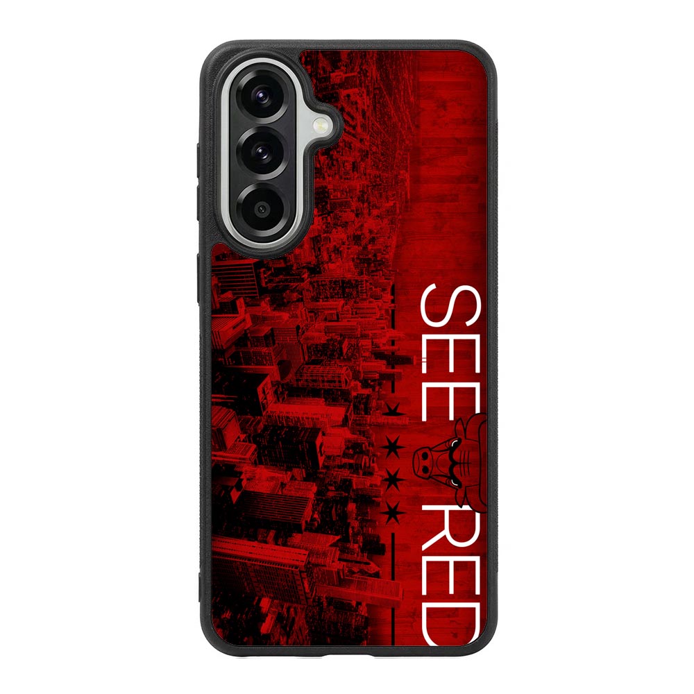 See Red Chicago Bulls Playoffs Z4811 Samsung Galaxy A57 Case