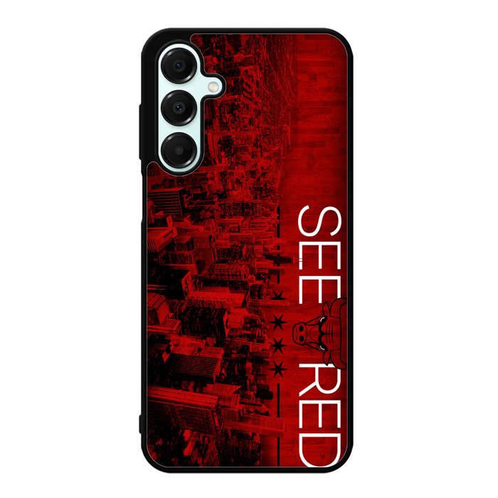 See Red Chicago Bulls Playoffs Z4811 Samsung Galaxy A56 5G Case