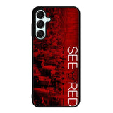See Red Chicago Bulls Playoffs Z4811 Samsung Galaxy A15 5G Case