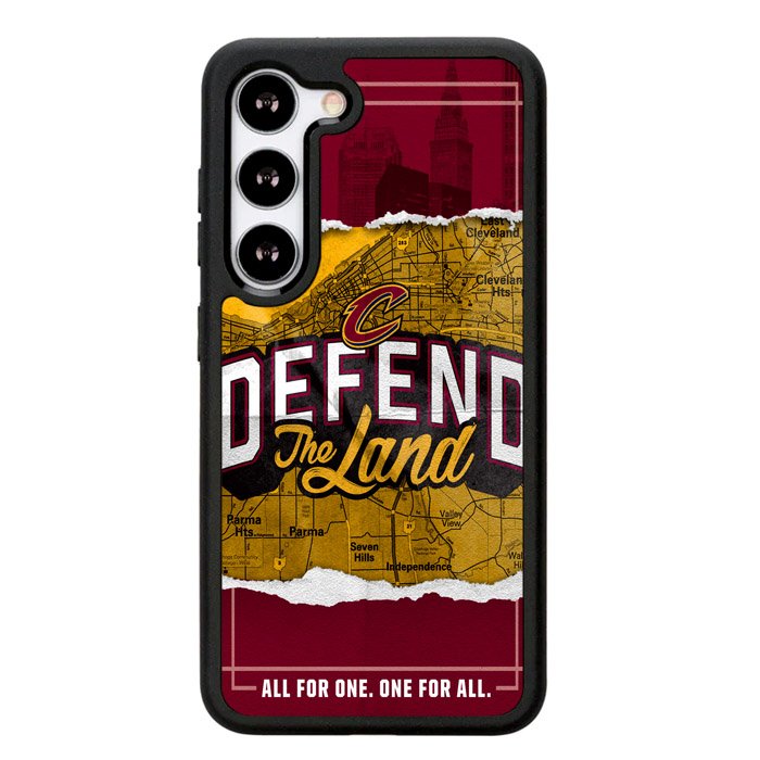 Defend The Land Cavaliers Playoff Z4812 Samsung Galaxy S25 5G Case