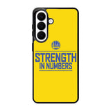 golden state warriors strenght in number playoff Z4828 Samsung Galaxy S26 Case