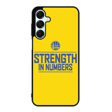 golden state warriors strenght in number playoff Z4828 Samsung Galaxy A36 5G Case