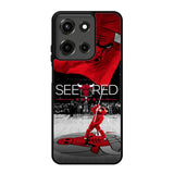 See Red Chicago Bulls Flag Playoff  Z4832 Motorola Moto G 5G 2025 Case
