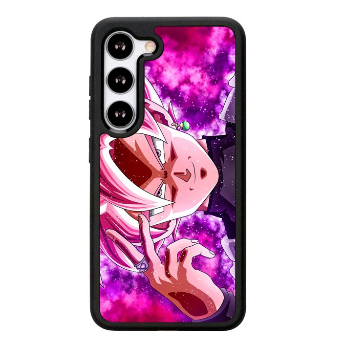 black goku super saiyan god rose Face Z5280 Samsung Galaxy S24 Plus 5G , Samsung Galaxy S24+ 5G Case
