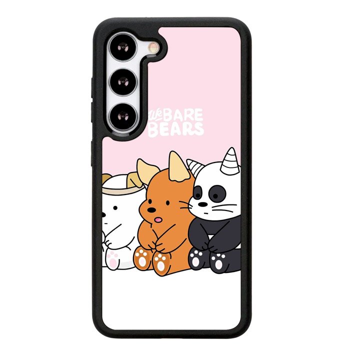Cute we bare bears Z4593 Samsung Galaxy S24 Plus 5G , Samsung Galaxy S24+ 5G Case