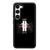 BTS Logo Army Z4700 Samsung Galaxy S25 5G Case
