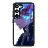 my hero academia todoroki Z5003 Samsung Galaxy S24 Plus 5G , Samsung Galaxy S24+ 5G Case