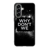 why dont we Logo Z5121 Samsung Galaxy A37 Case
