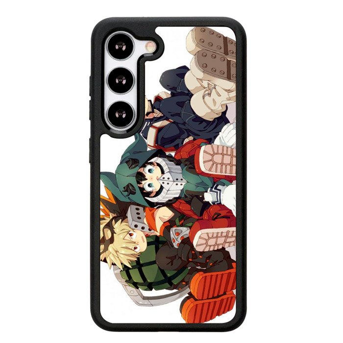 My Hero Academia Deku X Bakugou X Todoroki Z8066 Samsung Galaxy S24 Plus 5G , Samsung Galaxy S24+ 5G Case