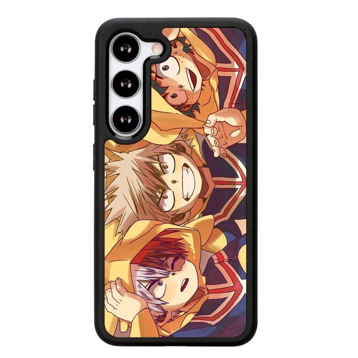 My Hero Academia Deku X Bakugou X Todoroki Z8069 Samsung Galaxy S24 Plus 5G , Samsung Galaxy S24+ 5G Case