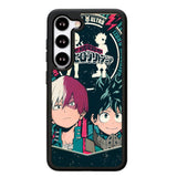My Hero Academia Deku X Todoroki Z8070 Samsung Galaxy S24 Plus 5G , Samsung Galaxy S24+ 5G Case