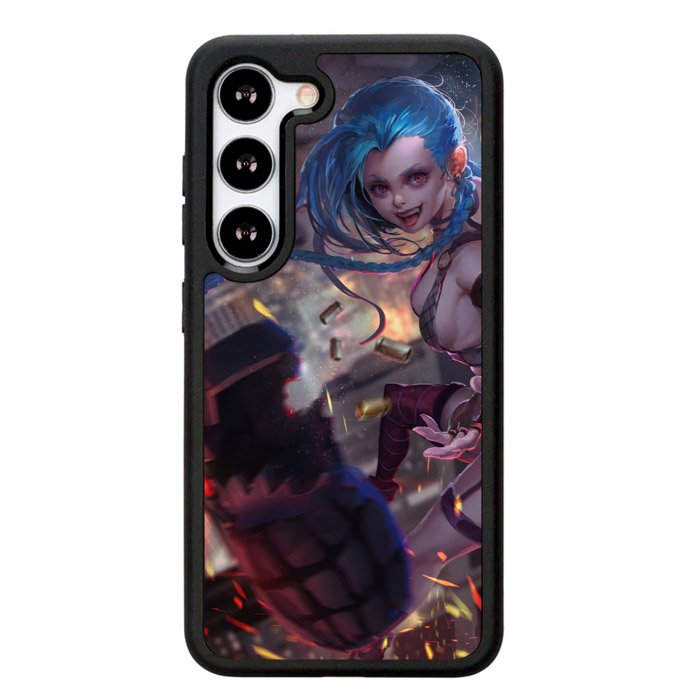 jinx league of legends Z8174 Samsung Galaxy S24 Plus 5G , Samsung Galaxy S24+ 5G Case