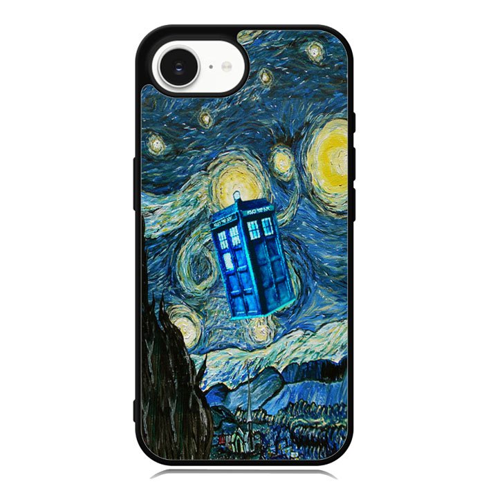 Doctor who Starry night iPhone 16e Case FE1657
