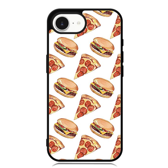 Pizza, hamburger 1 iPhone 16e Case FE1673