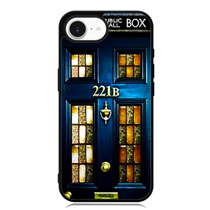 tardis sherlock holmes iPhone 16e Case FE1674