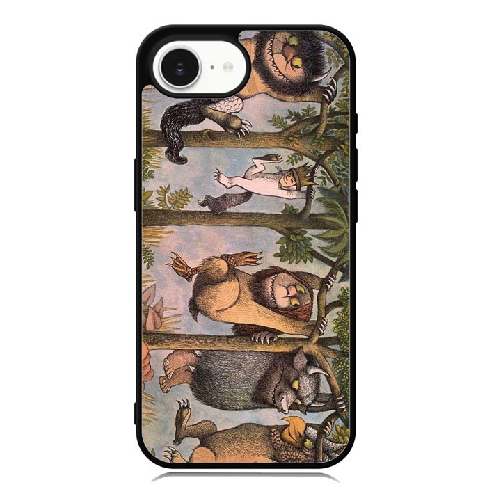 Where The Wild Things Are funny iPhone 16e Case FE1679