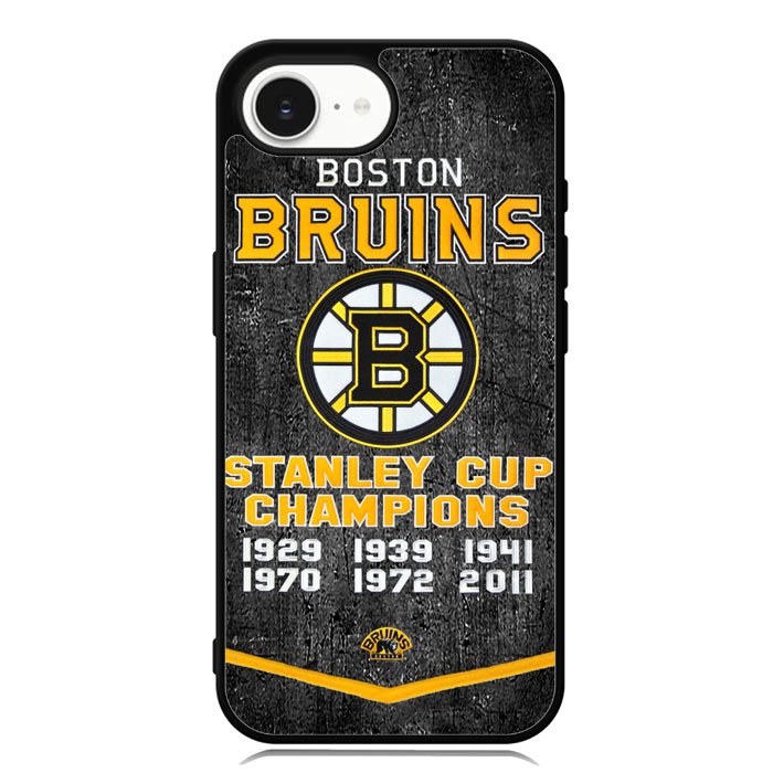 Boston Bruins Grunge Hockey2 iPhone 16e Case FE1725