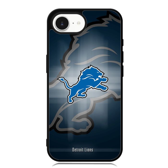 detroit lions nfl team mascot logo iPhone 16e Case FE1730