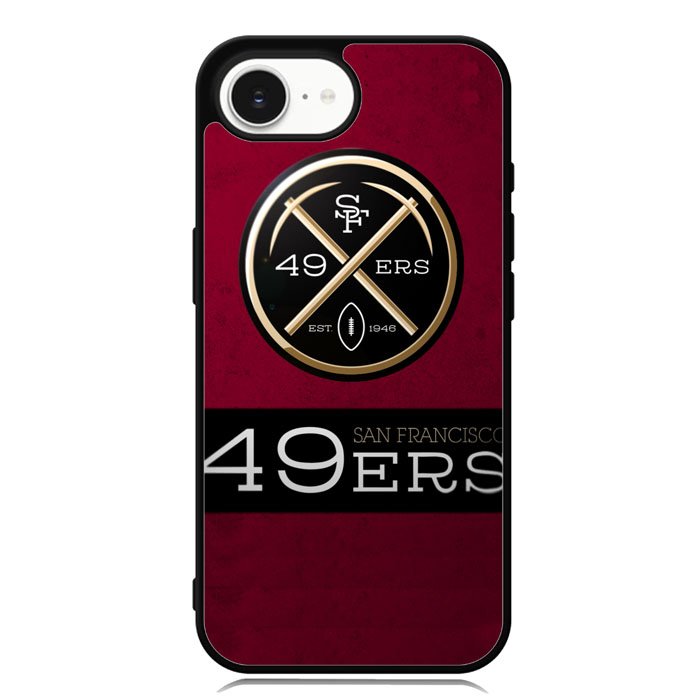 San Francisco 49ers logo flag iPhone 16e Case FE1749