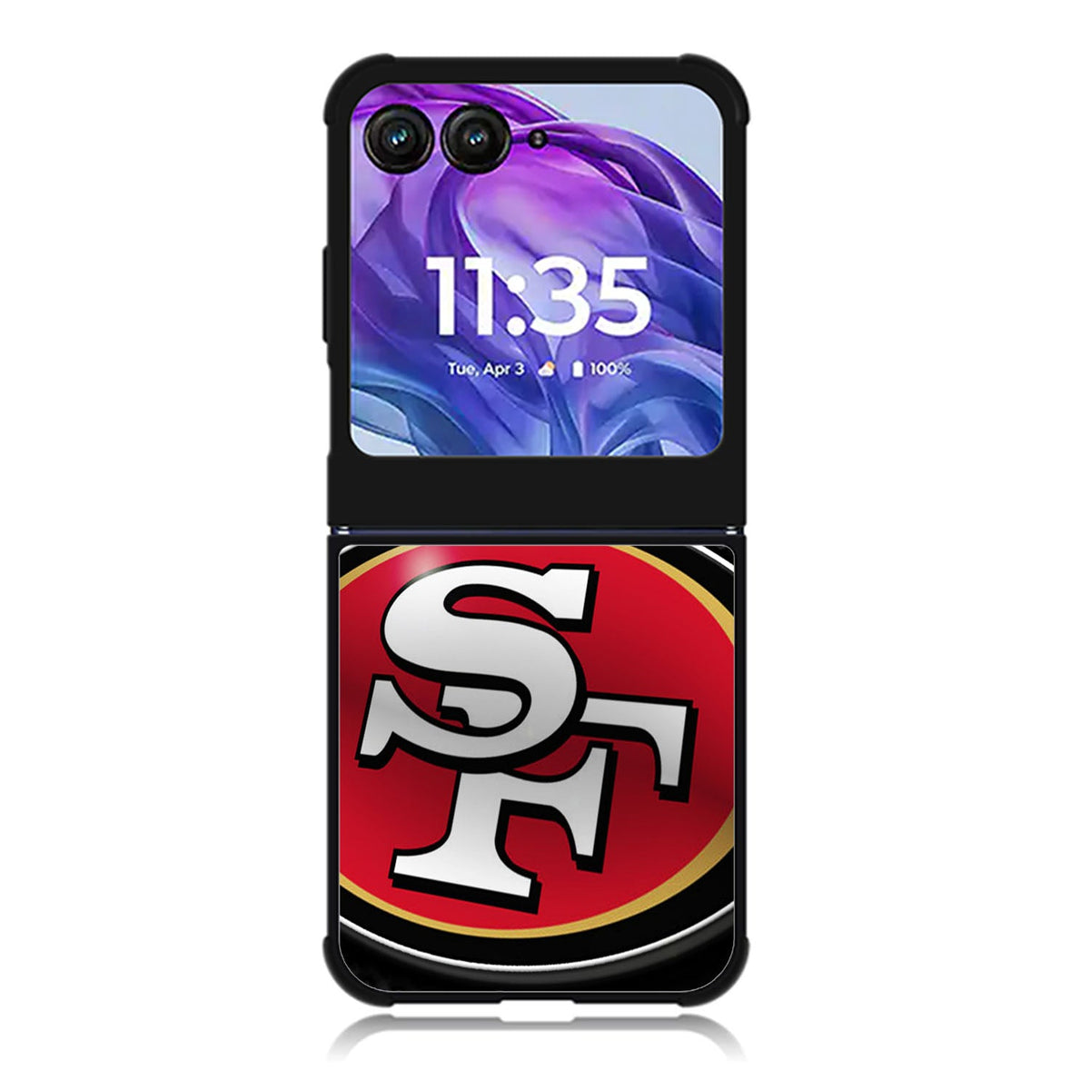 San Francisco 49ers logo Motorola Moto Razr 2024 , Moto Razr 50 Case FE1750