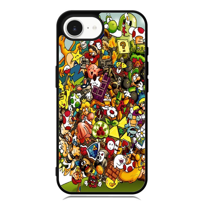 Nintendo katamari iPhone 16e Case FE1762