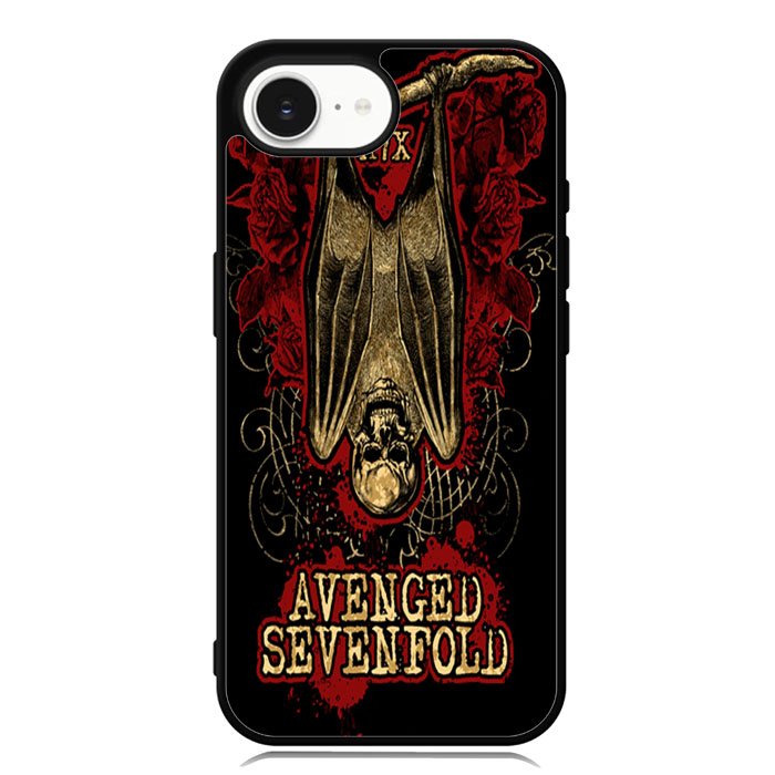 Avenged Sevenfold A7X Deathbat Logo iPhone 16e Case FE1772