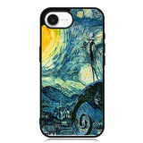 Nightmare Before Christmas Jack Van Gogh iPhone 16e Case FE1923