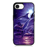 Purple Night Dolphins iPhone 16e Case FE1860