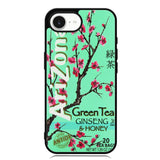 Arizona Green Tea Beverage Drink Retro Teal iPhone 16e Case FE1848