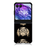 Wisdom Monkeys Thoughtful Quirky Cute Motorola Moto Razr 2024 , Moto Razr 50 Case FE1849