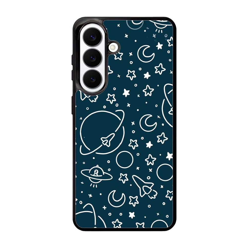 Space Doodle Samsung Galaxy S26 Case FE0582