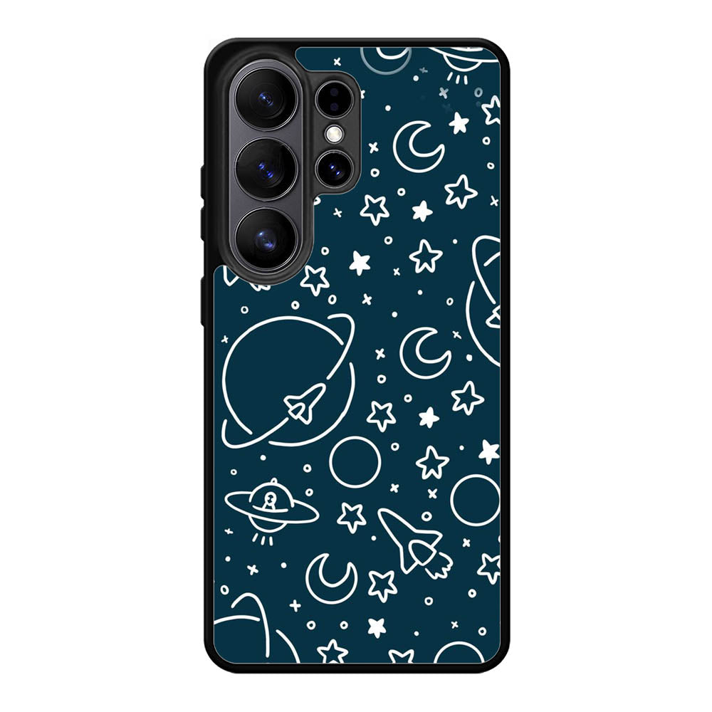 Space Doodle Samsung Galaxy S26 Ultra Case FE0582