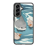 Cute Shark Samsung Galaxy A57 Case FE0199