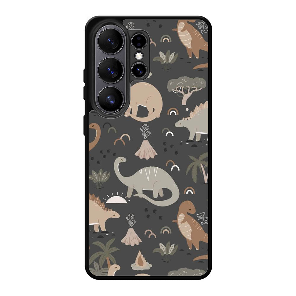 Cute Dino Samsung Galaxy S26 Ultra Case FE0189