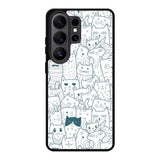 Cat Pattern Samsung Galaxy S26 Ultra Case FE0143